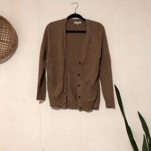 Bradley Madewell Brown Knit Cardigan